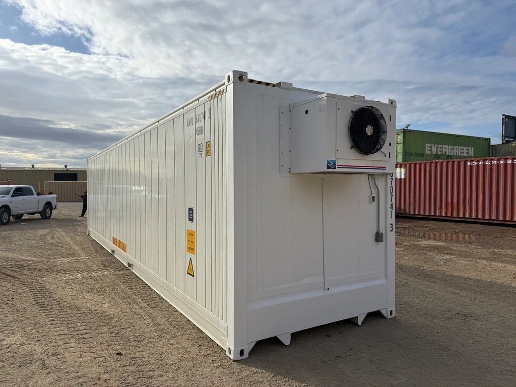 40ft High Cube Refrigerated Container with 5HP Single-Phase Refrigeration System — product view 4