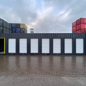 40 ft High Cube Multi-Store Container – 7 Bay Self Storage Unit