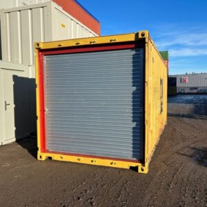 20ft Shipping Container with Roller Shutter Door For Sale