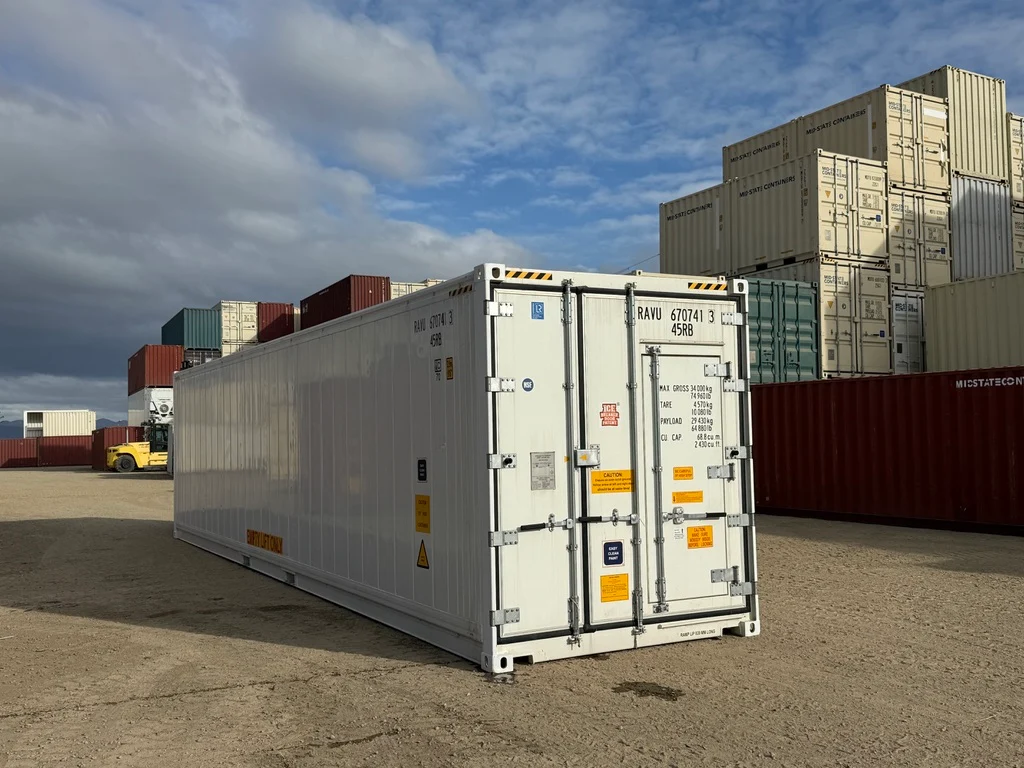 40ft High Cube Refrigerated Container with 5HP Single-Phase Refrigeration System — product view 2