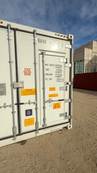 40ft High Cube Refrigerated Container with 5HP Single-Phase Refrigeration System — product view 6