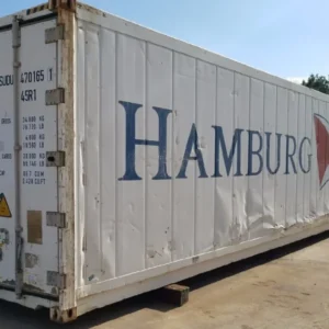 40 ft High Cube Refrigerated Reefer Container – Operational Cold Storage Unit