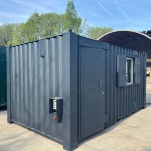 20ft Office & Canteen Shipping Container with Internal Partition — product view 1