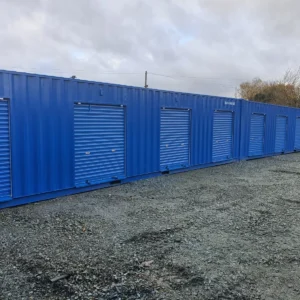 40 ft Insulated Shipping Container – Ply Lined Self Storage Unit — product view 1