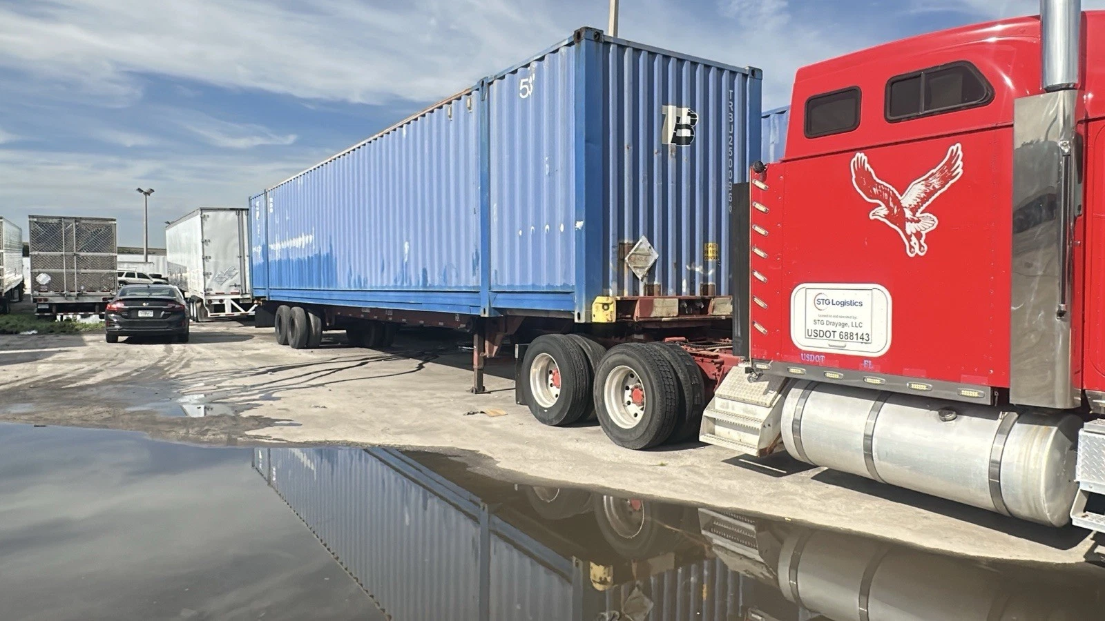 53 ft High Cube Shipping Container – Cargo-Worthy Freight Unit — product view 1