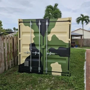 20ft Camouflage Storage Container – Weatherproof Steel Storage Unit